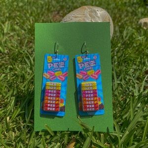 Mini Brand PEZ Candy Earrings
